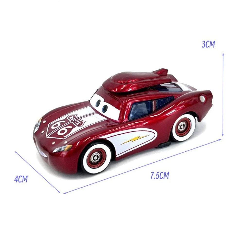 Pixar Cars Die-Cast Metal Model Cars – Lightning McQueen & Friends