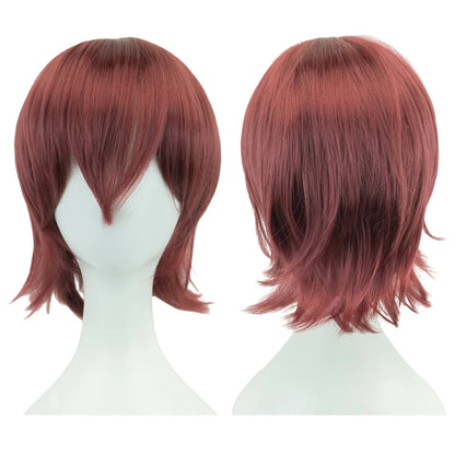 12-Inch Short Cosplay Bob Wig – Multi-Color Synthetic Hair