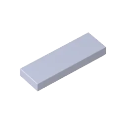GoBricks 1x3 Tile Building Block – Compatible with LEGO 63864 (GDS-562)
