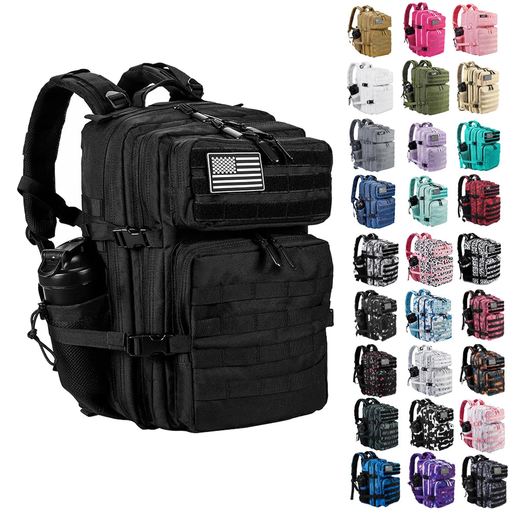 Tactical Backpack – Waterproof MOLLE Military Bag for Men & Women