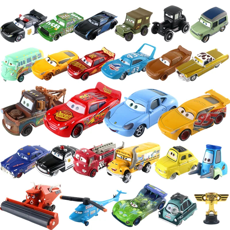 Cars Lightning McQueen and Friends Diecast Metal Toy Cars
