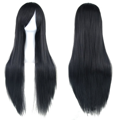 Long Straight Cosplay Wig Synthetic 32 Inch 36 Colors Women