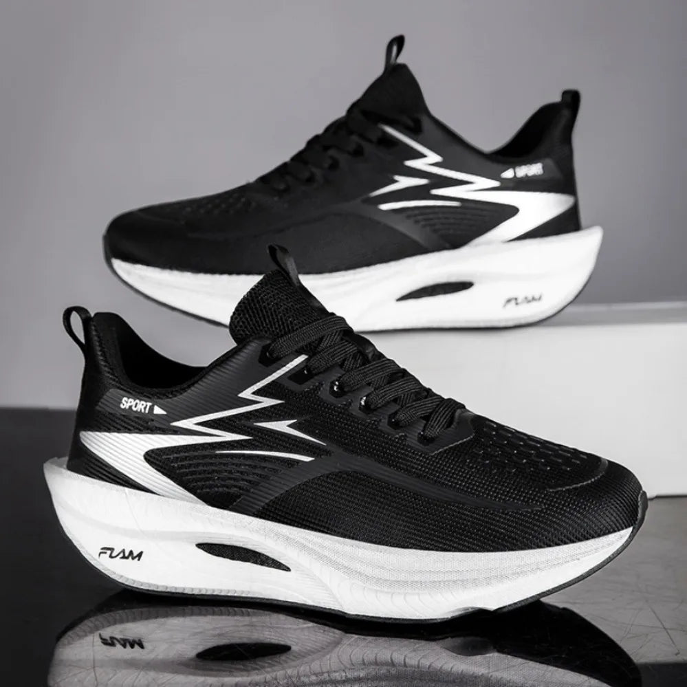Mesh Running Sneakers – Unisex Sport Shoes with Cushioned Sole