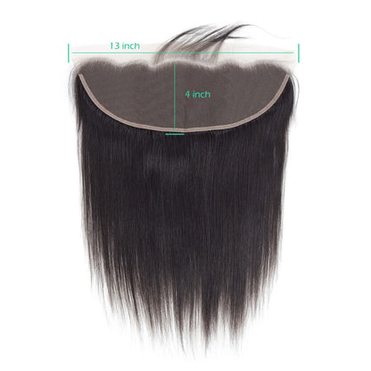 Straight Human Hair Lace Closure & Frontal - Remy Hair