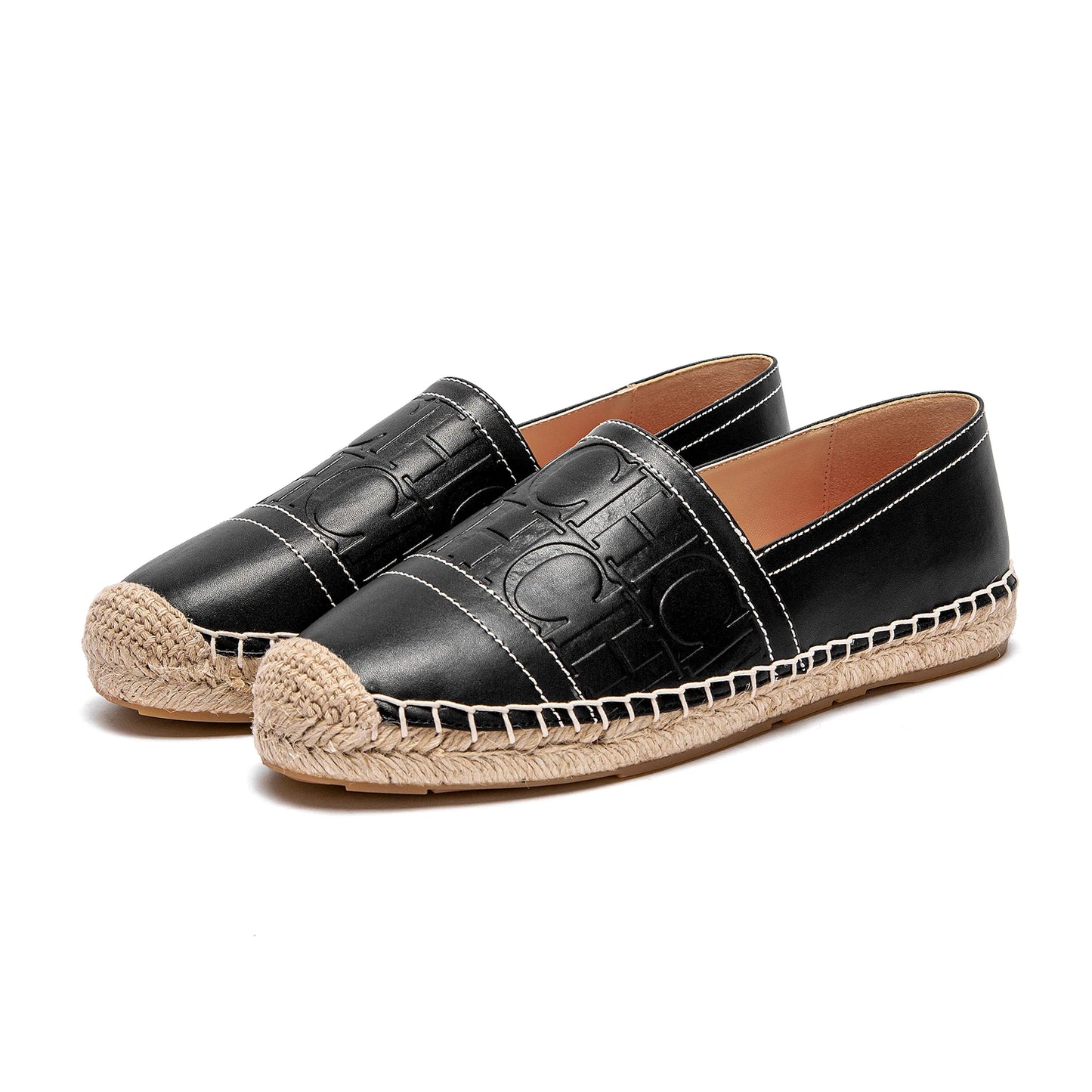 Women's Espadrille Flats – Slip-On Hemp Sole Casual Shoes