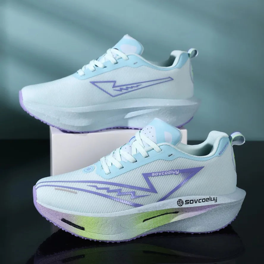 Carbon Plate Running Shoes – Lightweight Unisex Marathon Sneakers