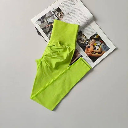 Seamless High-Waist Scrunch Butt Yoga Leggings