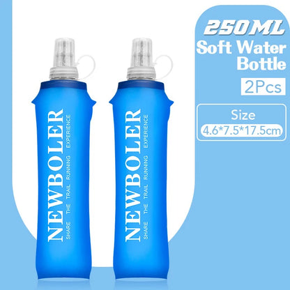 Collapsible Soft Flask Water Bottle for Running – 250ml / 500ml