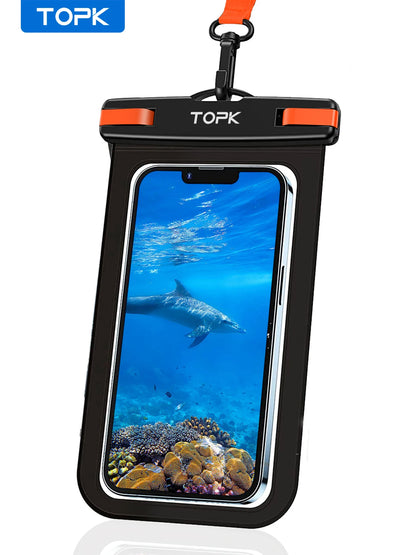 Universal Ipx8 Waterproof Phone Case Dry Bag Lanyard Iphone Samsung Up 7 0 Inch - Waterproof