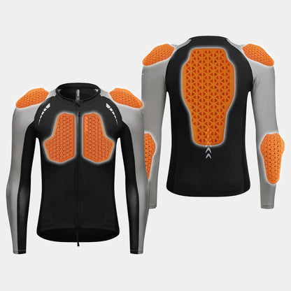 Men's Lightweight Motorcycle Riding Jacket with Armor Protection