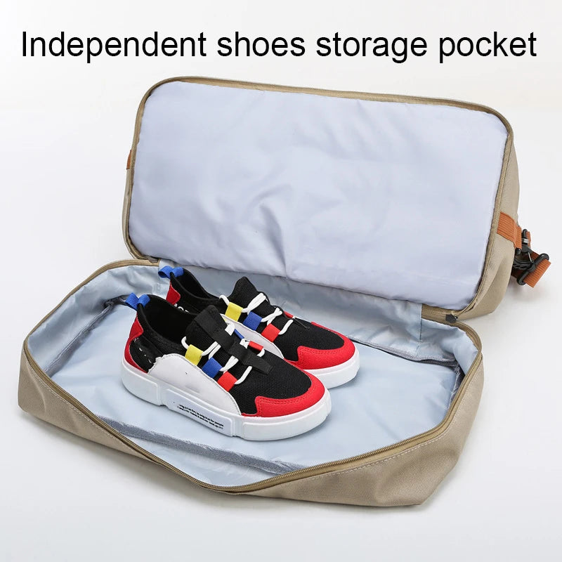Gym Duffle Bag – Travel & Fitness Weekender with Shoe Compartment