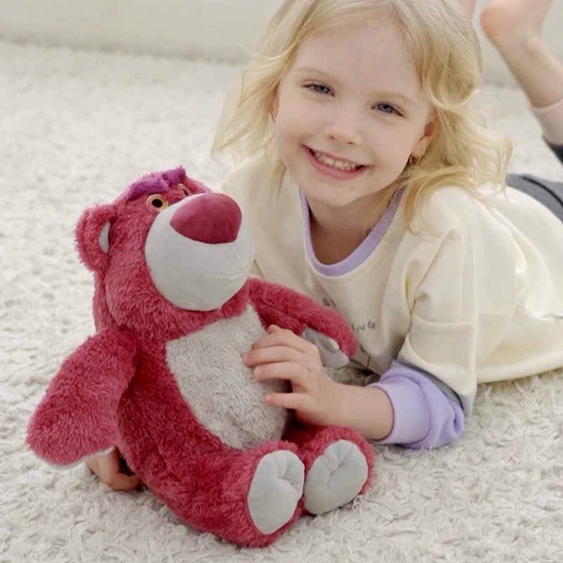 Lotso Strawberry Bear Plush Toy Soft Stuffed Animal