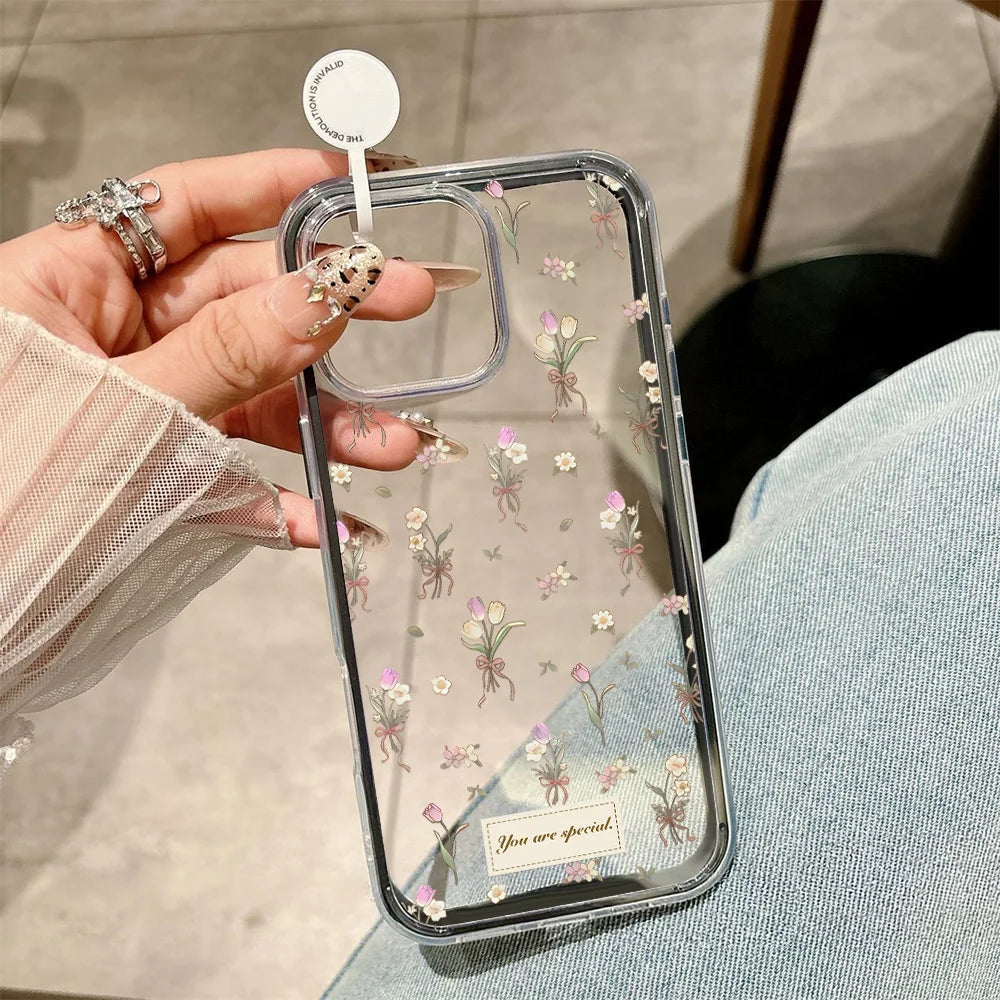 Flower Funda iPhone Case
