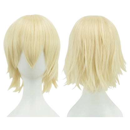 12-Inch Short Cosplay Bob Wig – Multi-Color Synthetic Hair