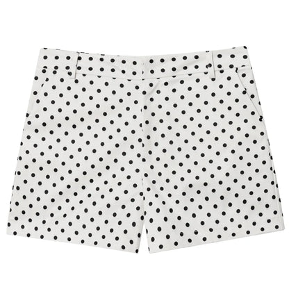 Polka Dot Bomber Jacket & Shorts Set – Women's Oversized Outerwear