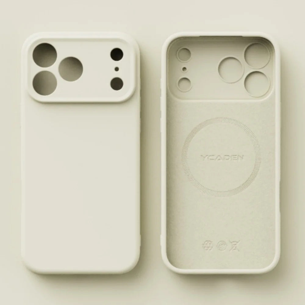 Tpu Shockproof Cover Iphone 17 16 Pro Max 17air 15 14 13 Plus Case Liquid Silicone Original Magsafe