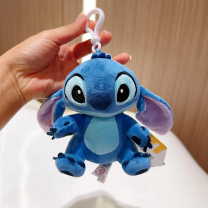 Cartoon Plush Doll Keychain - Cute Stuffed Animal Bag Charm
