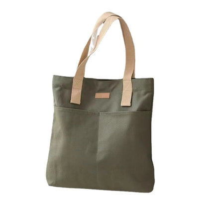 Large Canvas Tote Bag – Women's Everyday Shoulder Handbag