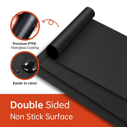 Non-Stick BBQ Grill Mat & Oven Liner – Reusable