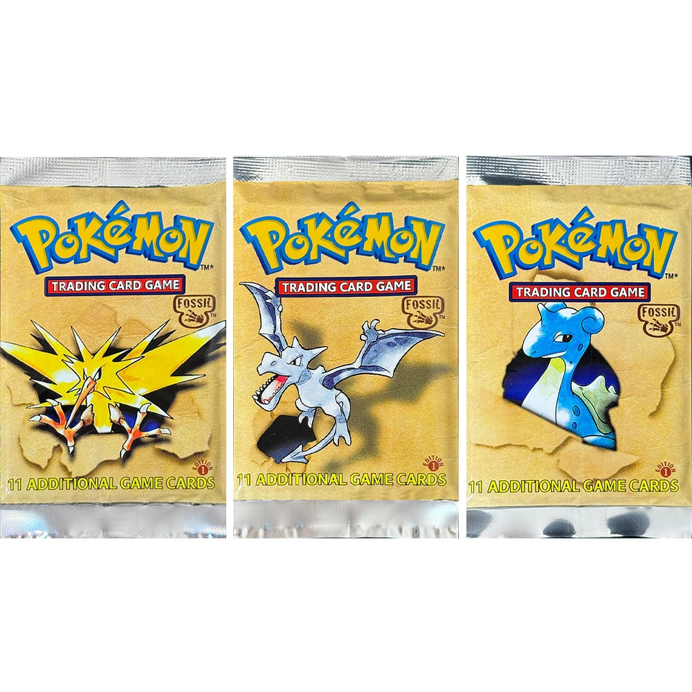 Pokemon TCG Vintage Booster Packs – Base Set, Jungle & Fossil