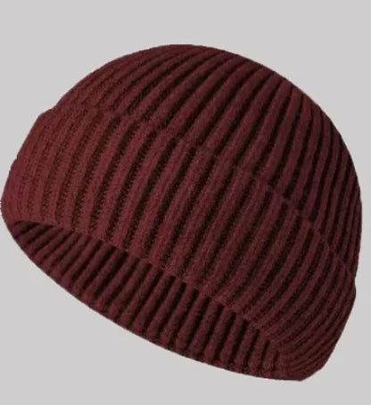 Winter Knit Beanie Hat – Warm Thermal Skull Cap for Men & Women