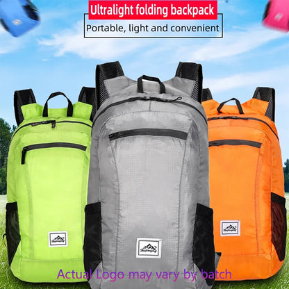 Foldable Lightweight Waterproof Backpack for Hiking & Travel