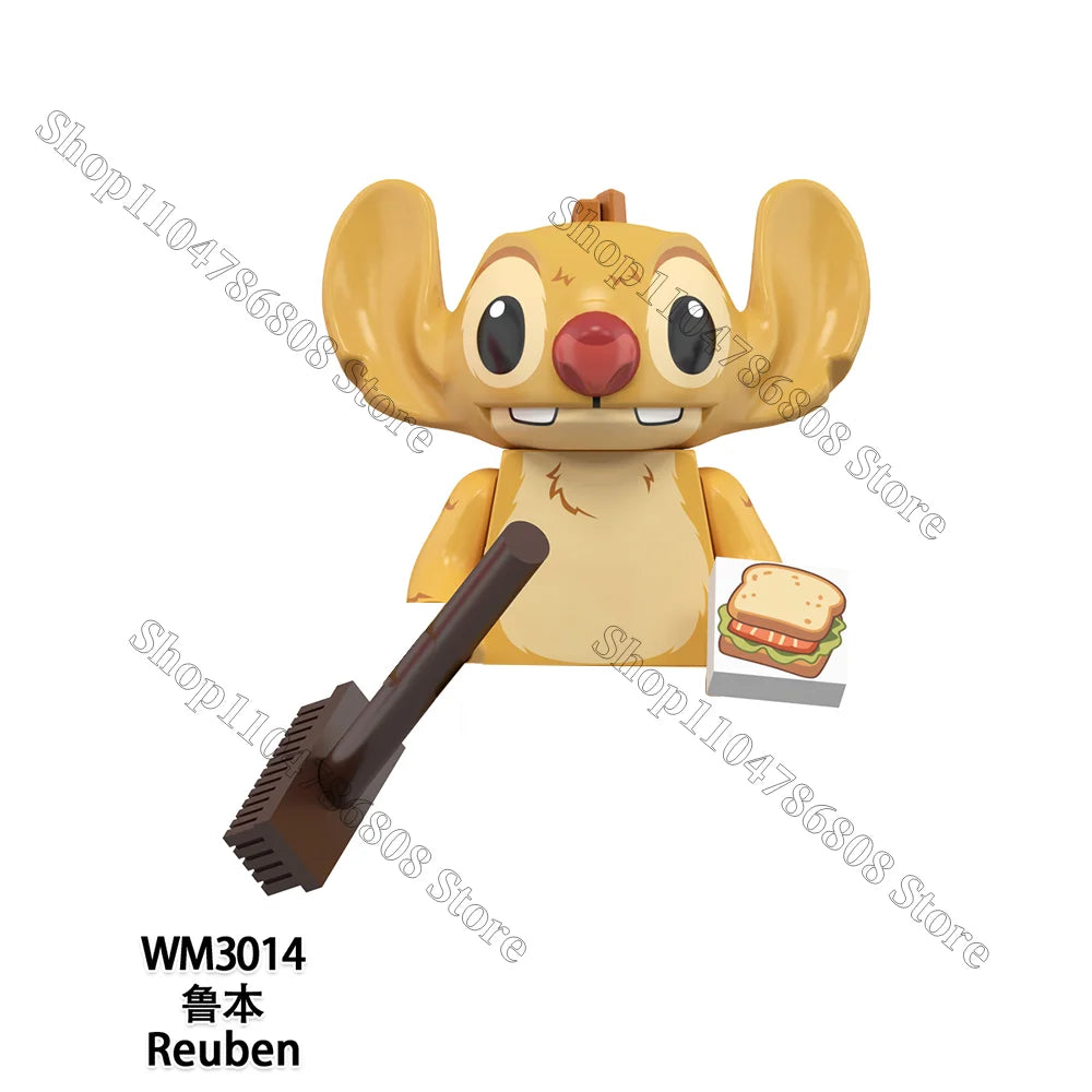 Mini Building Block Figures Disney Cartoon Characters