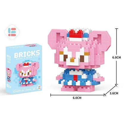 Disney Tsum Tsum Mini Building Blocks – Cartoon Micro Brick Figures