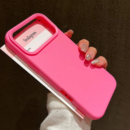 Candy Color Silicone Protective Phone Case Iphone 17 Pro Max Air Shockproof Matte Soft Tpu Bumper