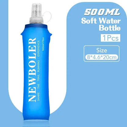 Collapsible Soft Flask Water Bottle for Running – 250ml / 500ml