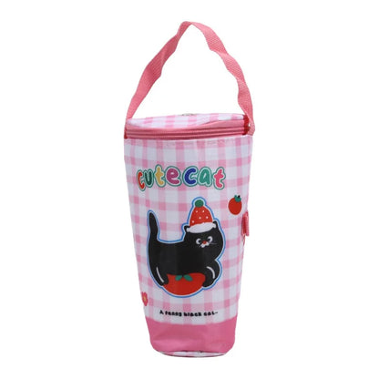 Insulated Cup Carrier Tote Bag – Portable Drink Holder with Handle
