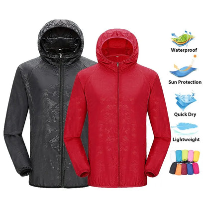 Waterproof Hiking Windbreaker Jacket – Unisex
