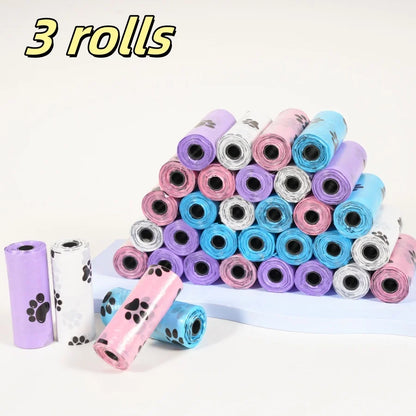 Dog Poop Bags – Thick Leakproof Pet Waste Bags, 3/6/10 Rolls