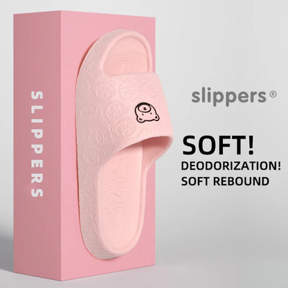 Non-Slip Slippers Female Outer Wear Bathroom Indoor Home Sandals Summer Eva