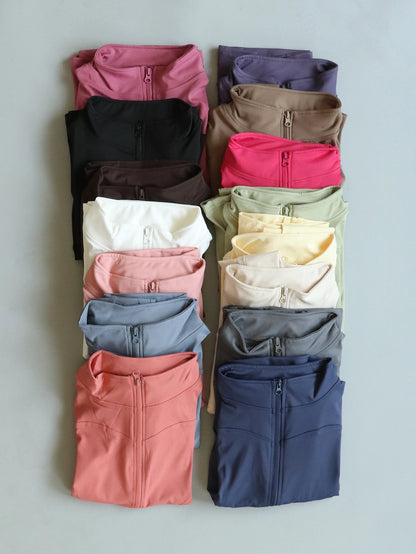 Women's Slim Fit Full-Zip Sports Jacket