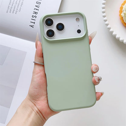 Matte Candy Color Phone Case Iphone 17 Air 16 16e 15 Pro Max Liquid Silicone Shockproof Protection