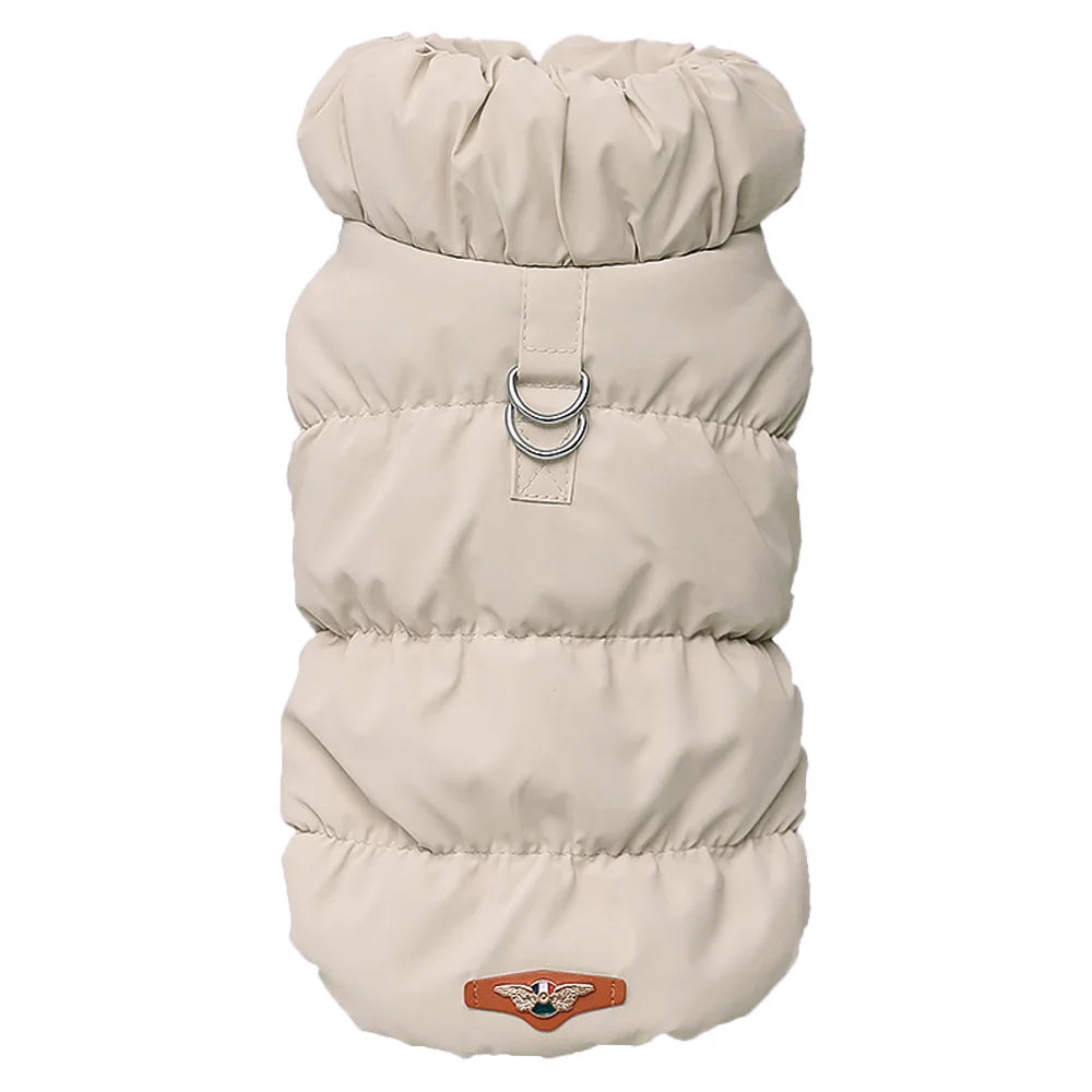 Padded Dog Puffer Coat – Winter Jacket for Small & Medium Dogs