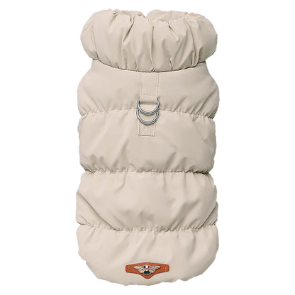 Padded Dog Puffer Coat – Winter Jacket for Small & Medium Dogs