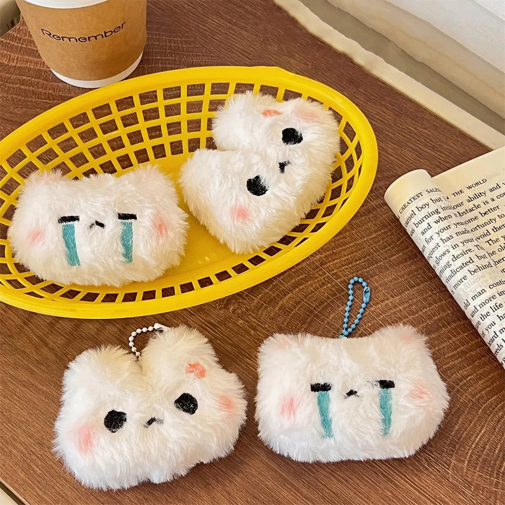 Cute Plush Bear Keychain Pendant – Bag Charm & Backpack Accessory