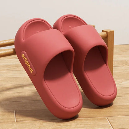 Women's Thick Platform EVA Slide Slippers – Non-Slip Cushioned Sandals