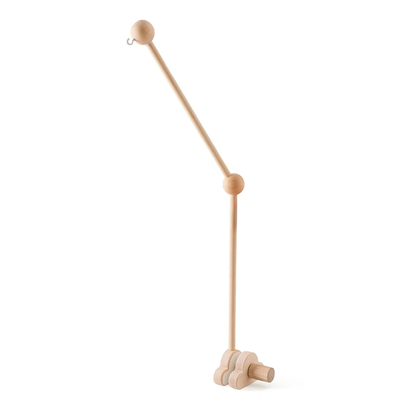 Baby Crib Music Box Mobile – Rotating Arm with Hanging Rattles