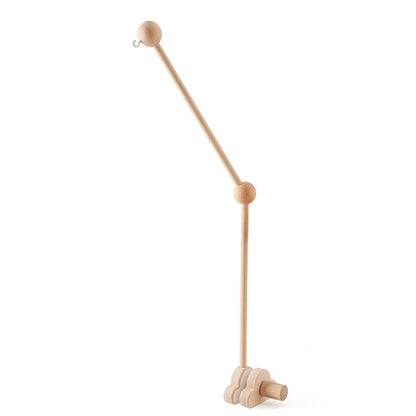 Baby Crib Music Box Mobile – Rotating Arm with Hanging Rattles