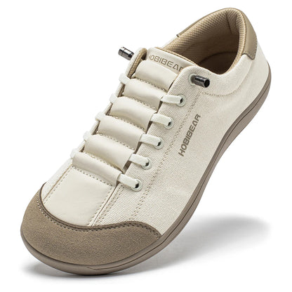 Barefoot Shoes Wide Toe Box Unisex Canvas Sneakers by Hobibear