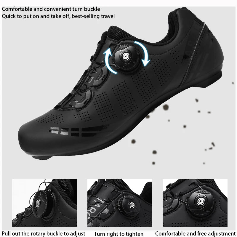 Road Bike Cycling Shoes for Men & Women – SPD Self-Locking Cleats