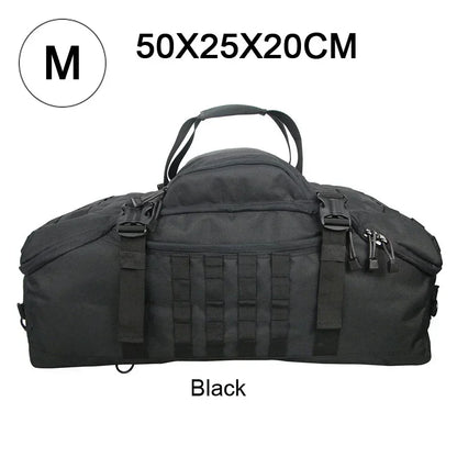 Tactical MOLLE Duffle Bag Backpack – 25L / 45L / 80L Outdoor Military Pack