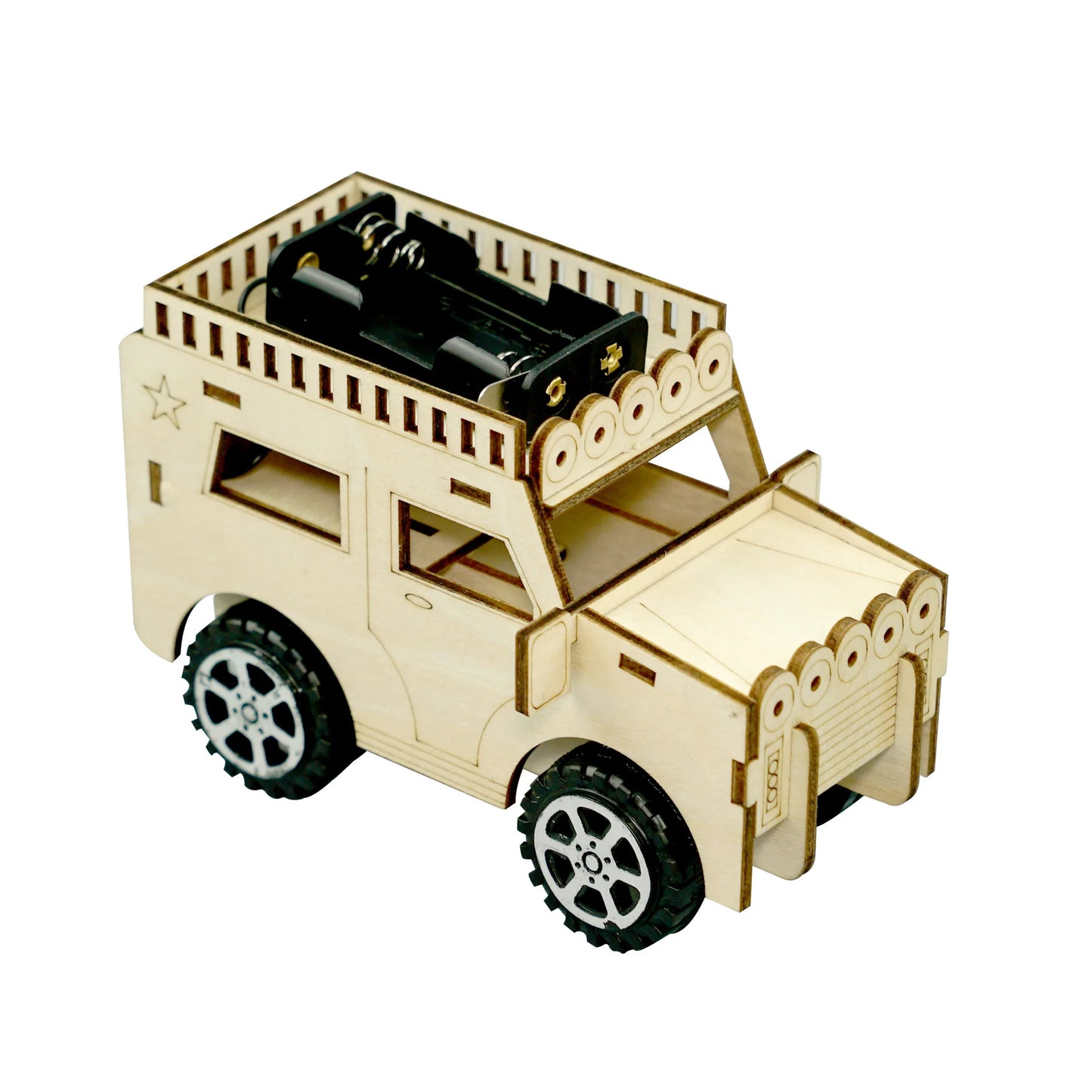 DIY STEM Science Kit for Kids – Build & Learn Wooden Models (33 Styles)