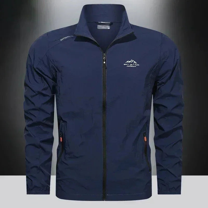UPF 50+ Men's UV Protection Windbreaker Jacket