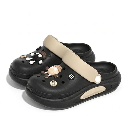 Women's 3D Charm Clogs – Cushioned EVA Garden Sandals