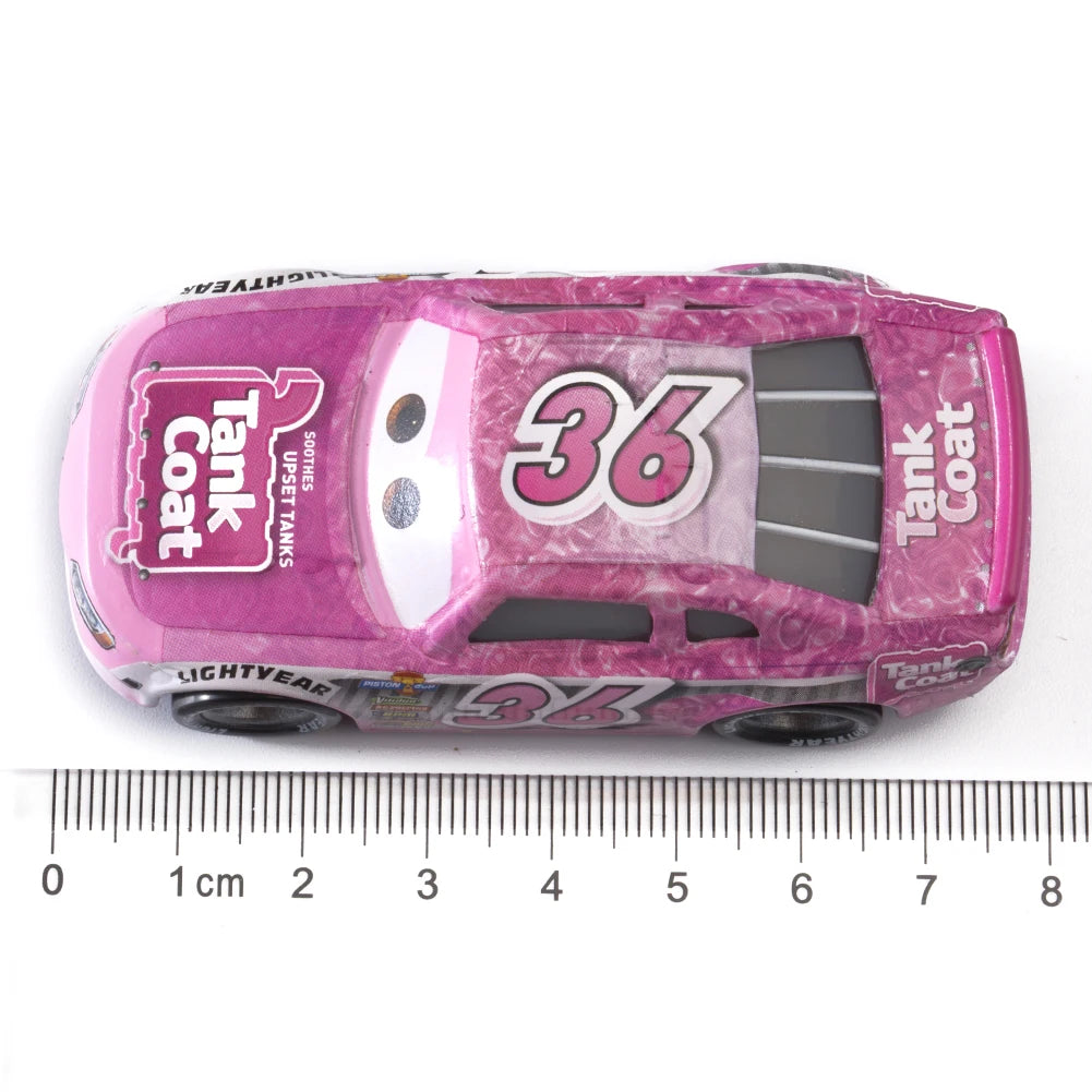 Disney Pixar Cars Diecast 1:55 Scale Metal Toy Car – Lightning McQueen & Friends