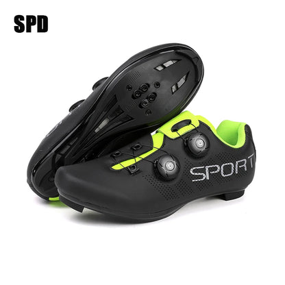 SPD Cycling Shoes - Breathable MTB & Road Bike Sneakers for Men and Women
